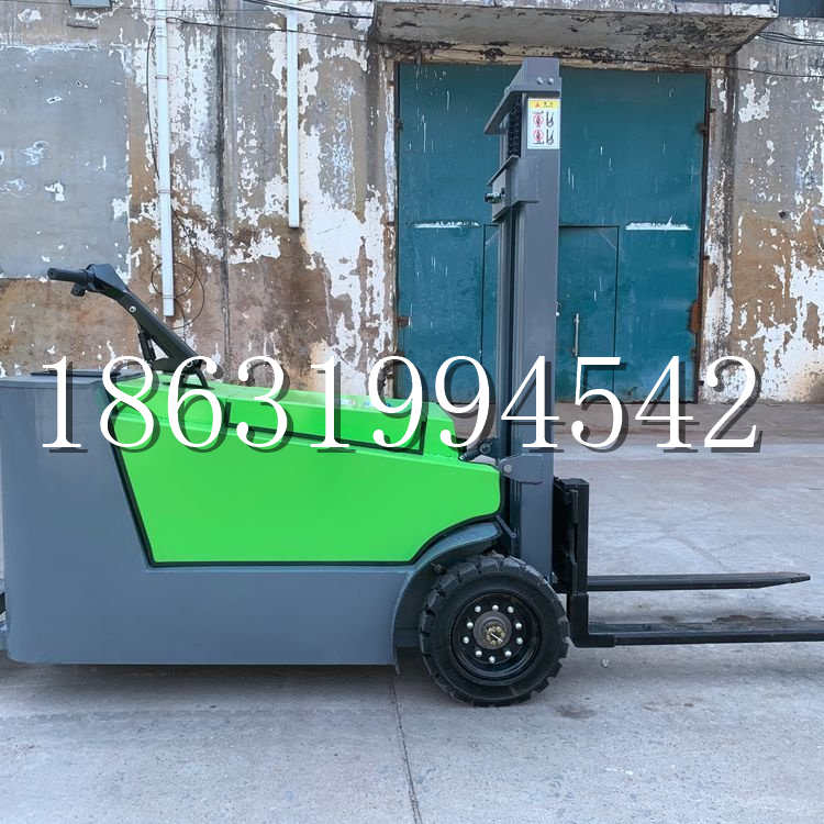 麻江县小型电动叉车1吨2吨步行站驾式电瓶堆高充电装卸车液压升降车铲车